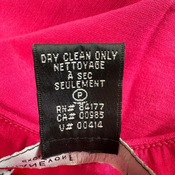 Diane Von Furstenberg Womens V-Neck Fit & Flare Dress Barbiecore Pink Women’s 2 - Picture 8 of 15